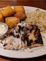 Corvina with Plantains and Rice